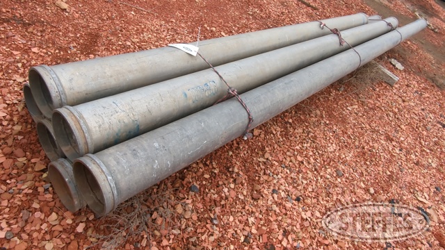 Asst. 8" aluminum pipe